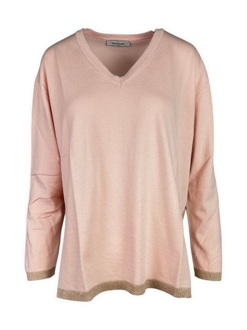 maglia donna over rosa Gran Sasso | 57272-14070210